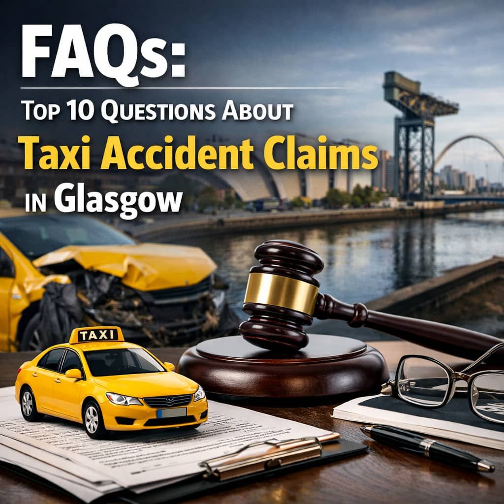 FAQs: Top 10 Questions About Taxi Accident Claims in Glasgow