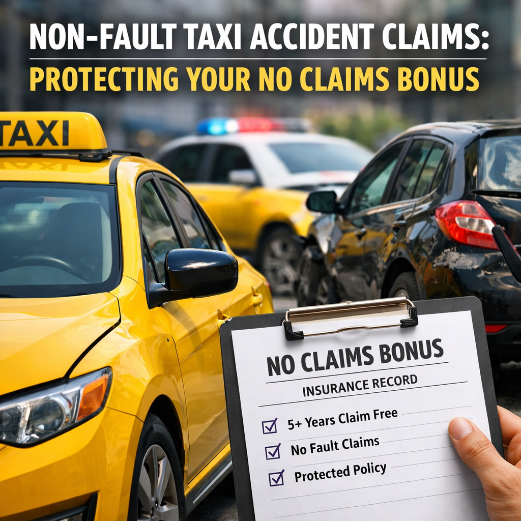Non-Fault Taxi Accident Claims: Protecting Your No Claims Bonus