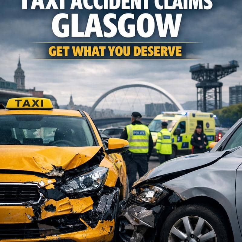 Non-Fault Taxi Accident Claims Glasgow: Get What You Deserve