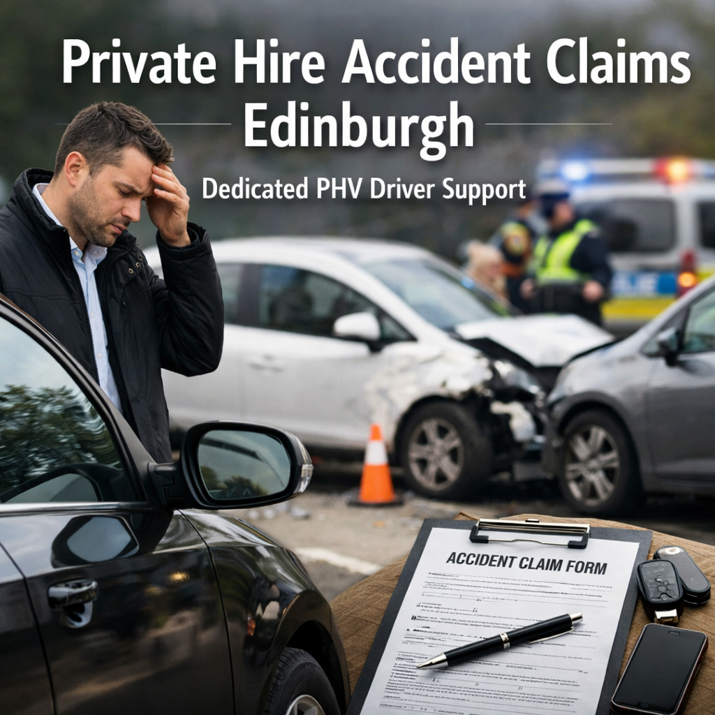 Private Hire Accident Claims Edinburgh: Dedicated PHV Driver Support