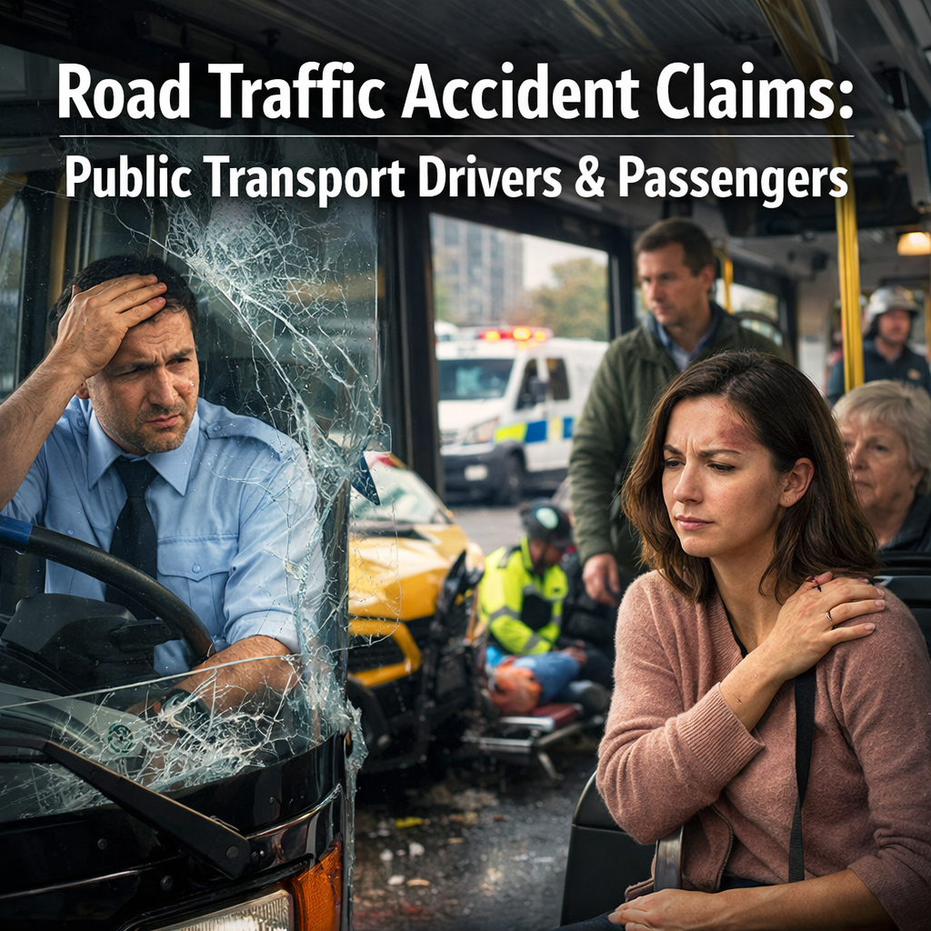 Road Traffic Accident Claims: Public Transport Drivers & Passengers