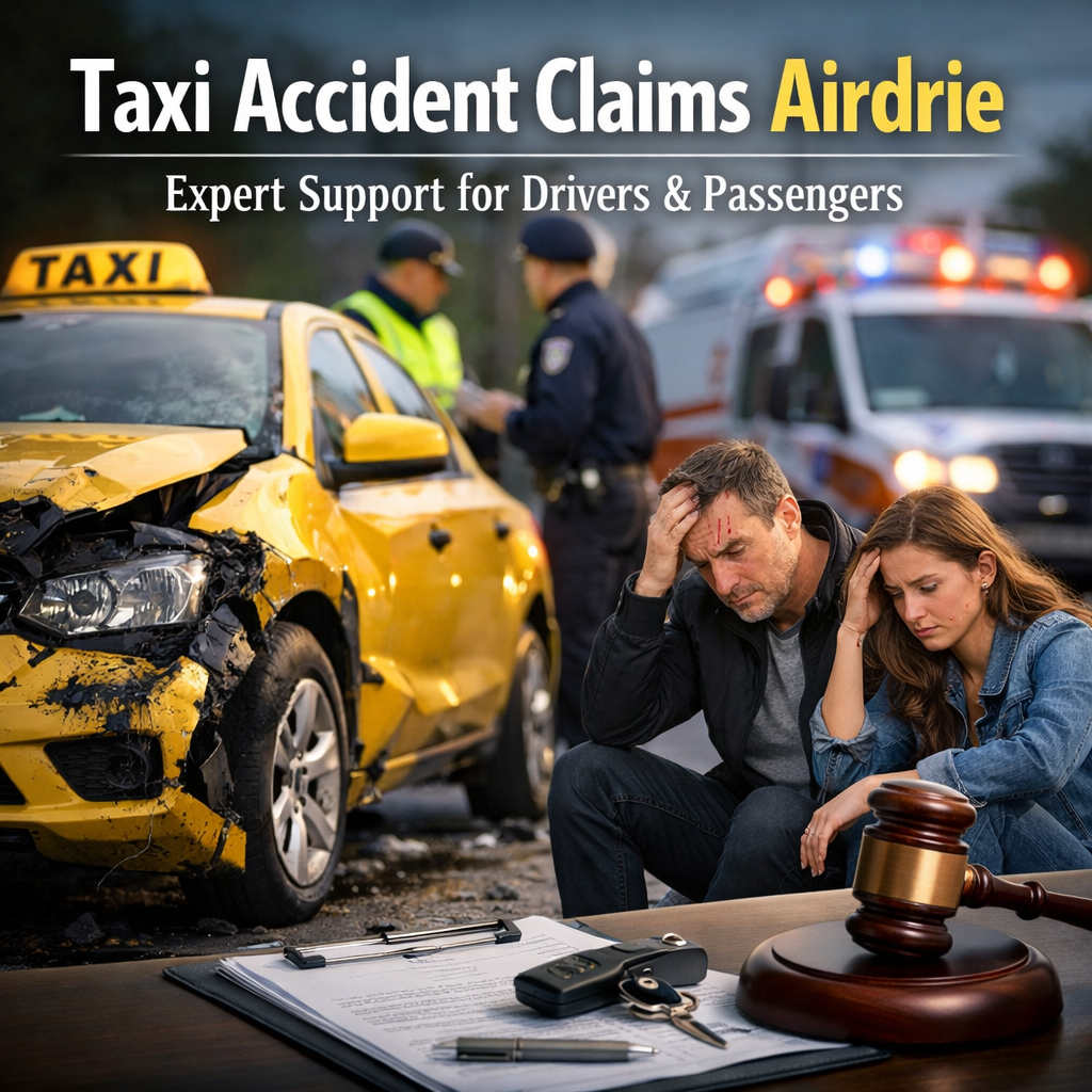 Taxi Accident Claims Airdrie: Expert Support for Drivers & Passengers