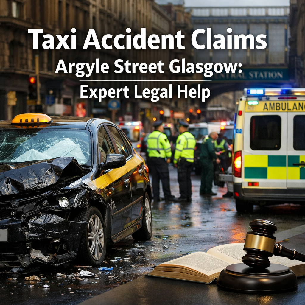 Taxi Accident Claims Argyle Street Glasgow: Expert Legal Help