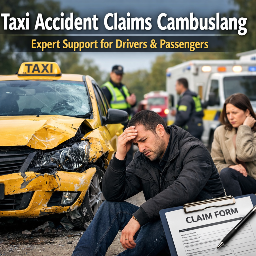 Taxi Accident Claims Cambuslang: Expert Support for Drivers & Passengers