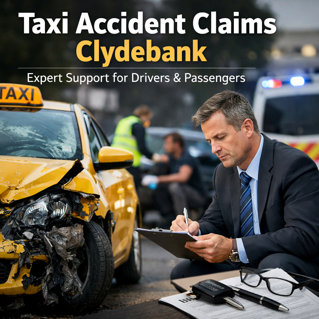 Taxi Accident Claims Clydebank: Expert Support for Drivers & Passengers