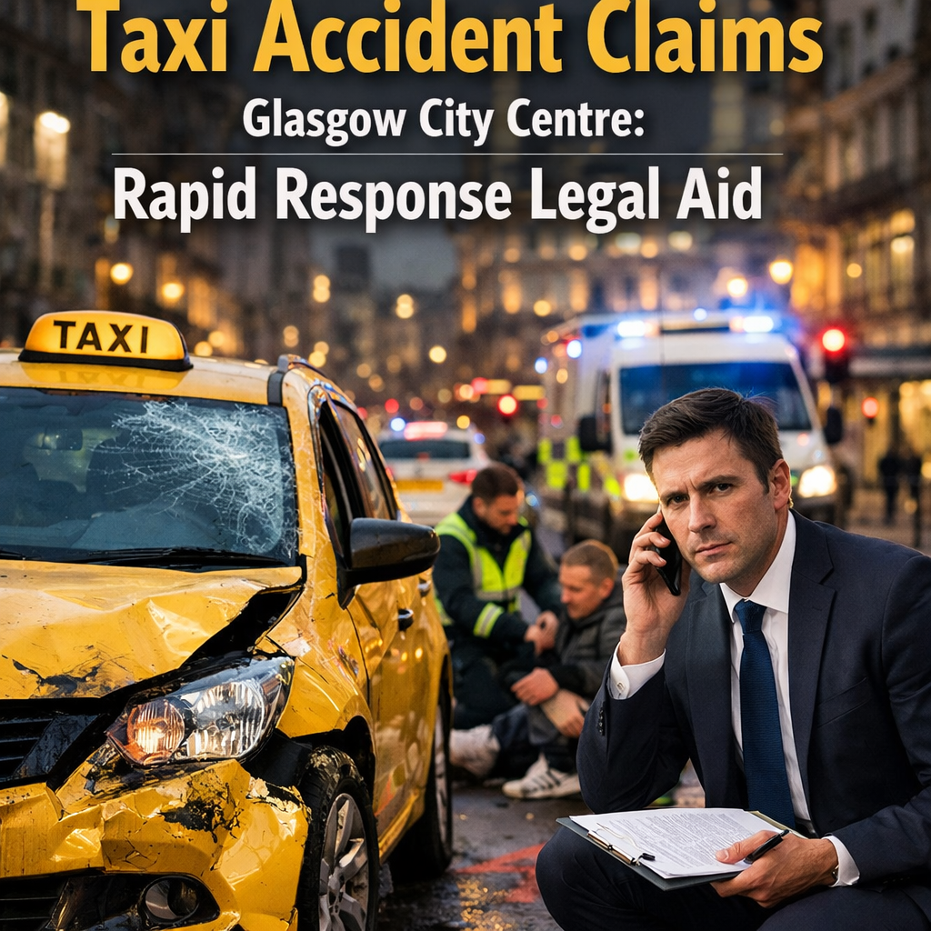 Taxi Accident Claims Glasgow City Centre: Rapid Response Legal Aid