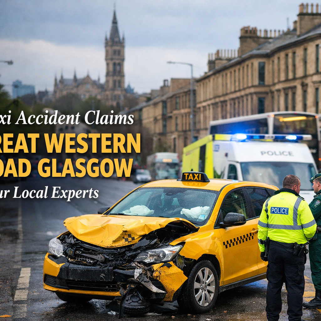 Taxi Accident Claims Great Western Road Glasgow: Your Local Experts