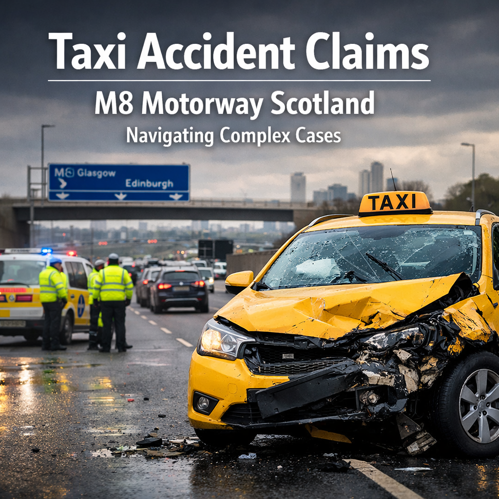 Taxi Accident Claims M8 Motorway Scotland: Navigating Complex Cases