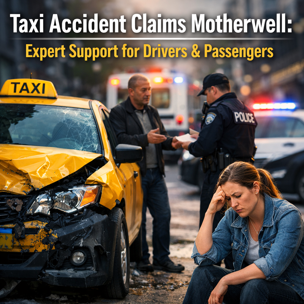 Taxi Accident Claims Motherwell: Expert Support for Drivers & Passengers