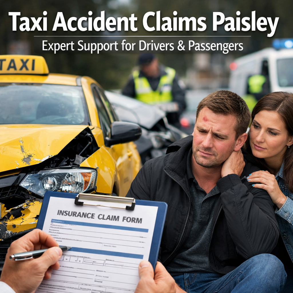 Taxi Accident Claims Paisley: Expert Support for Drivers & Passengers