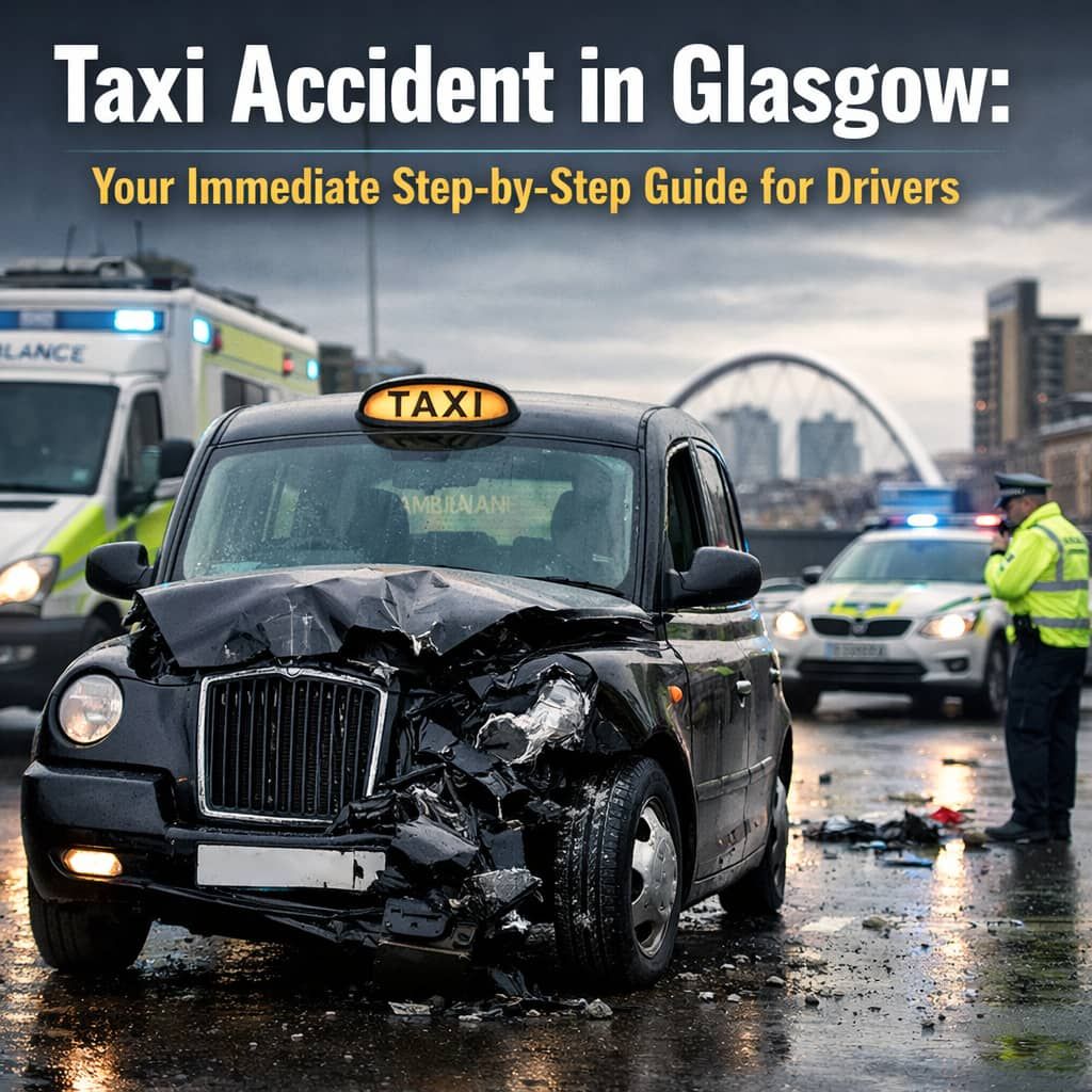 Taxi Accident in Glasgow: Your Immediate Step-by-Step Guide for Drivers