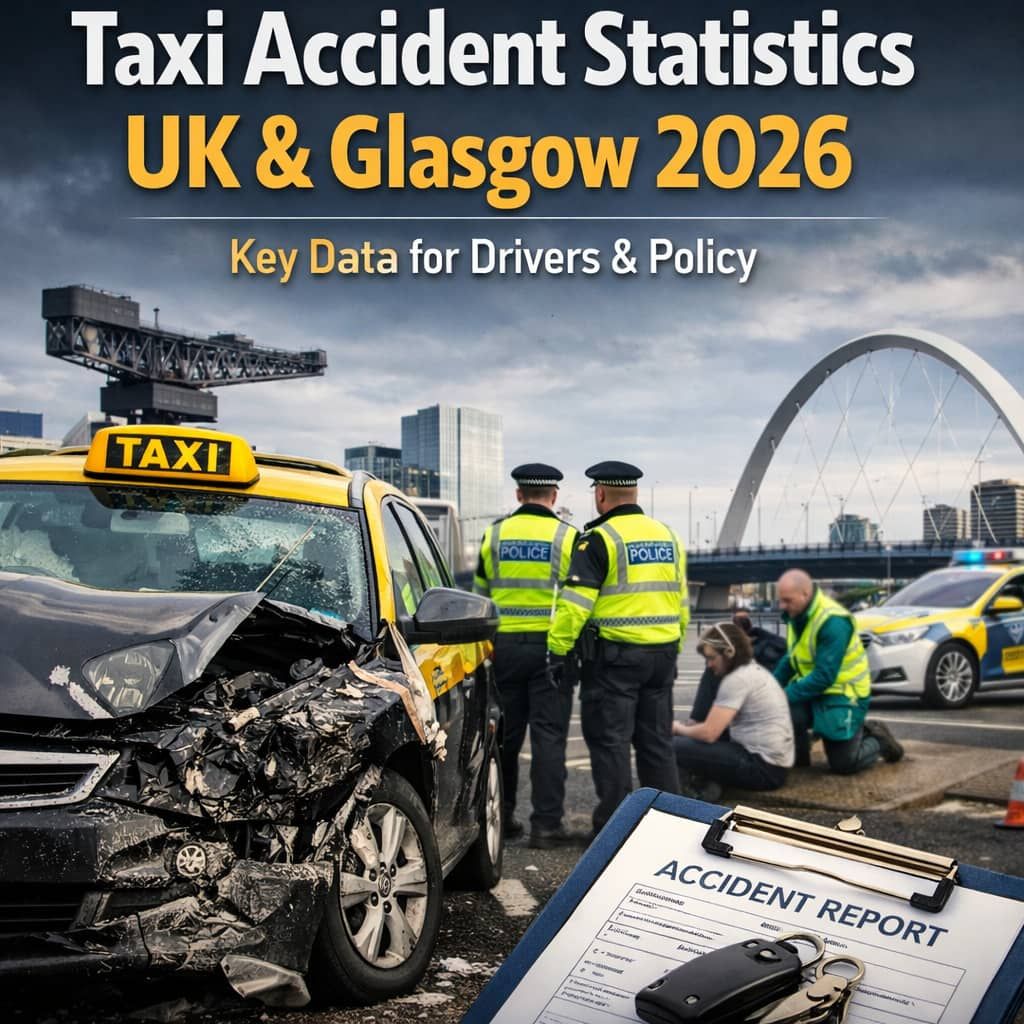 Taxi Accident Statistics UK & Glasgow 2026: Key Data for Drivers & Policy