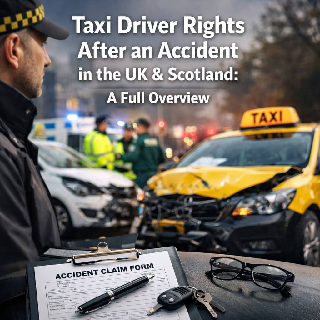 Taxi Driver Rights After an Accident in the UK & Scotland: A Full Overview