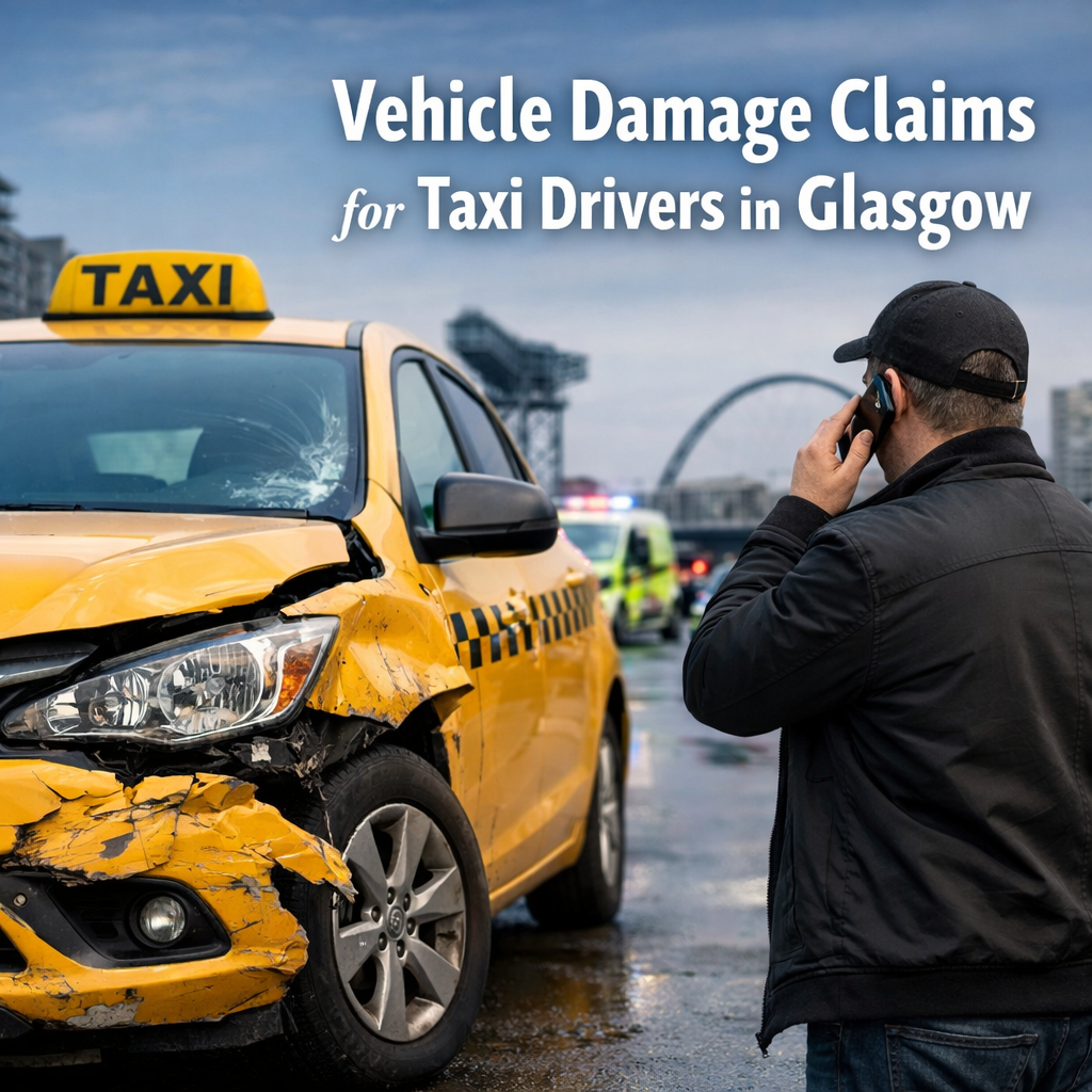 Vehicle Damage Claims for Taxi Drivers in Glasgow