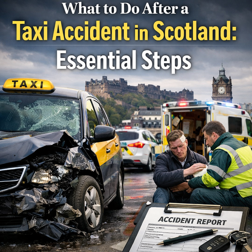 What to Do After a Taxi Accident in Scotland: Essential Steps